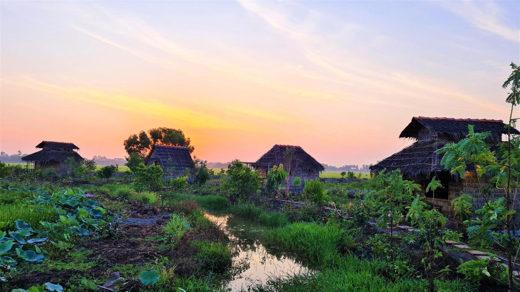 Viet Mekong Farmstay Tràm Chim Exterior foto